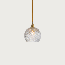 Rowan 15.5cm S Check Crystal Pendant